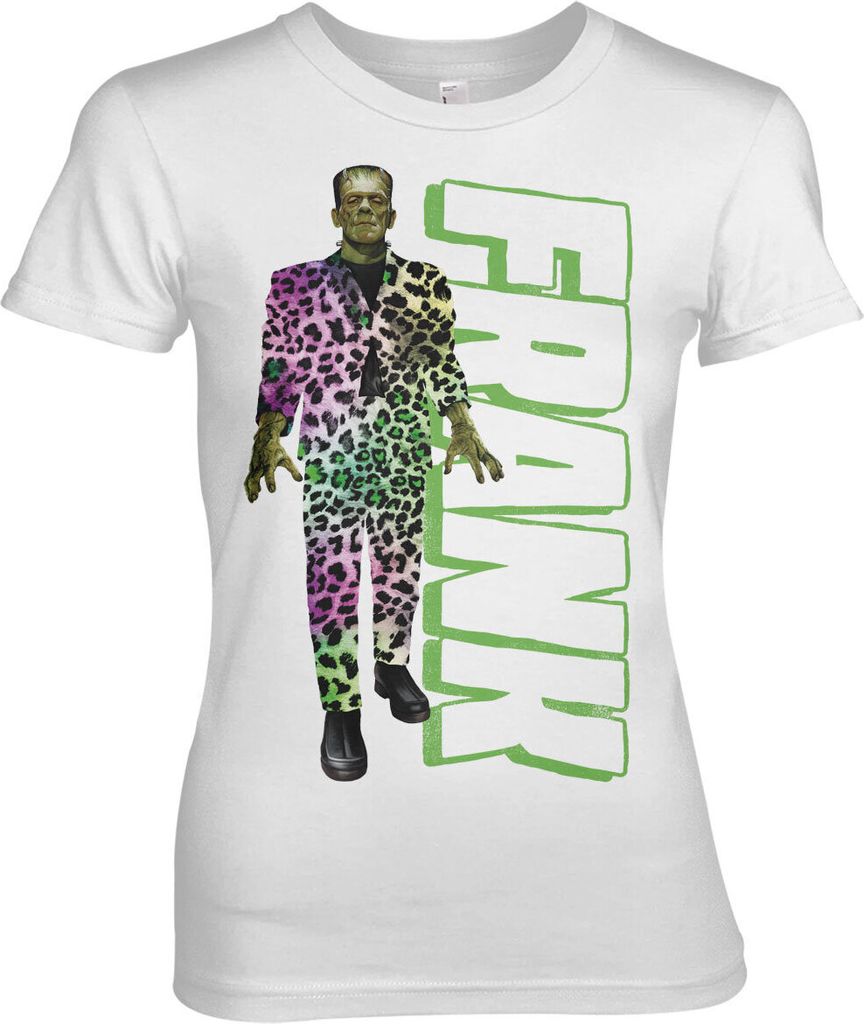 Fresh Frank In Suit Girly Tee - XX-Large - White