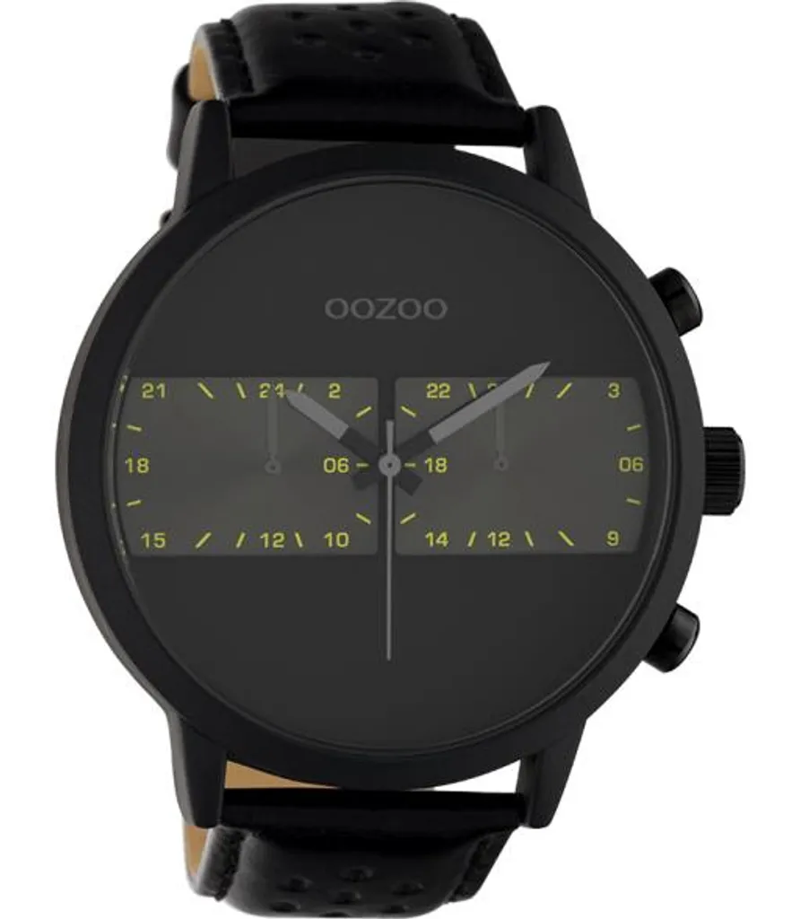 Offerta Orologio OOZOO C10673 Uomo Argento Pelle Marrone