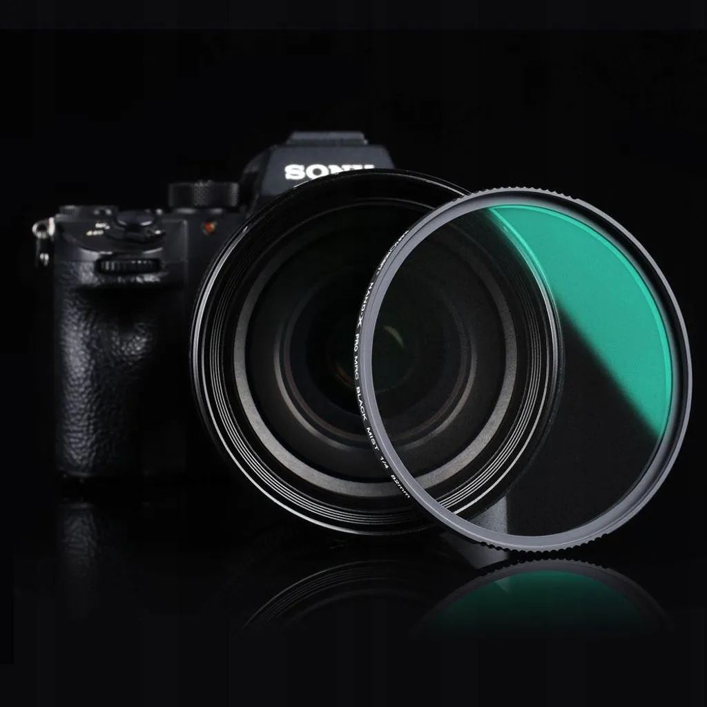 Filtre Anti-reflet 72mm K&F Concept 1/4 Black Mist pour Peau Douce HD