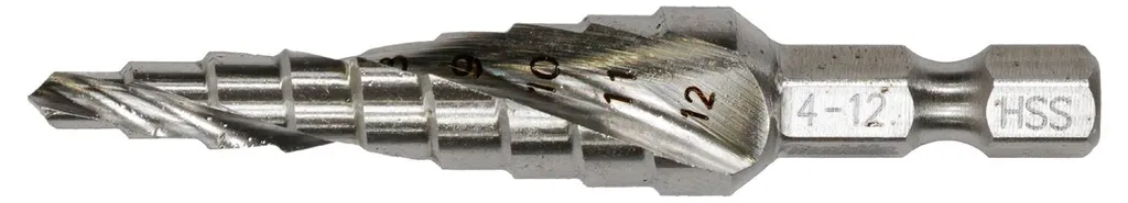 Foret étagé 4-12 mm Makita D-40141 idéal pour percer tôle et plastique