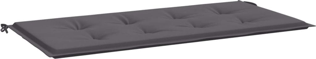 Gartenbank-Auflage Anthrazit 100x50x4 cm Oxford-Gewebe