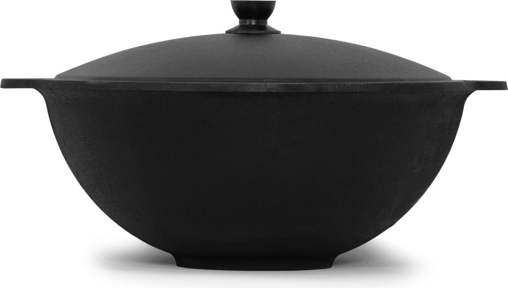 Litinový Kazan 16L NAMANGAN Víko Camping Pot Kazan WOK Obrázek produktu 3