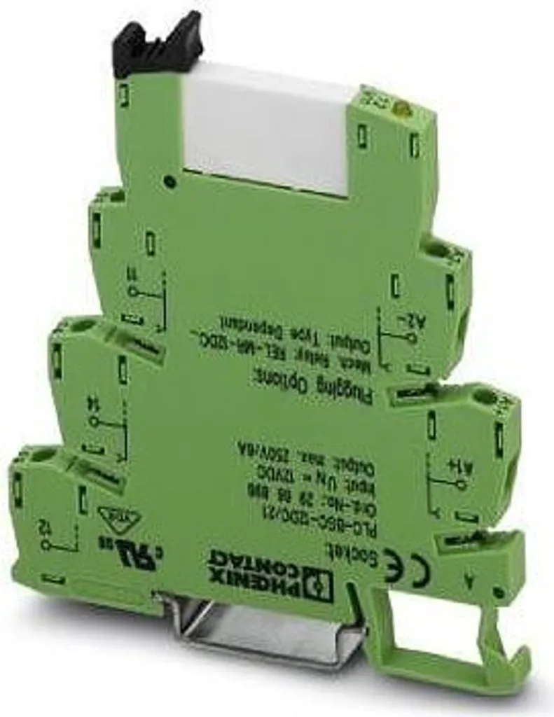 Relais de puissance 24V DC Phoenix Contact 2966906 pour rail DIN PLC-RSC