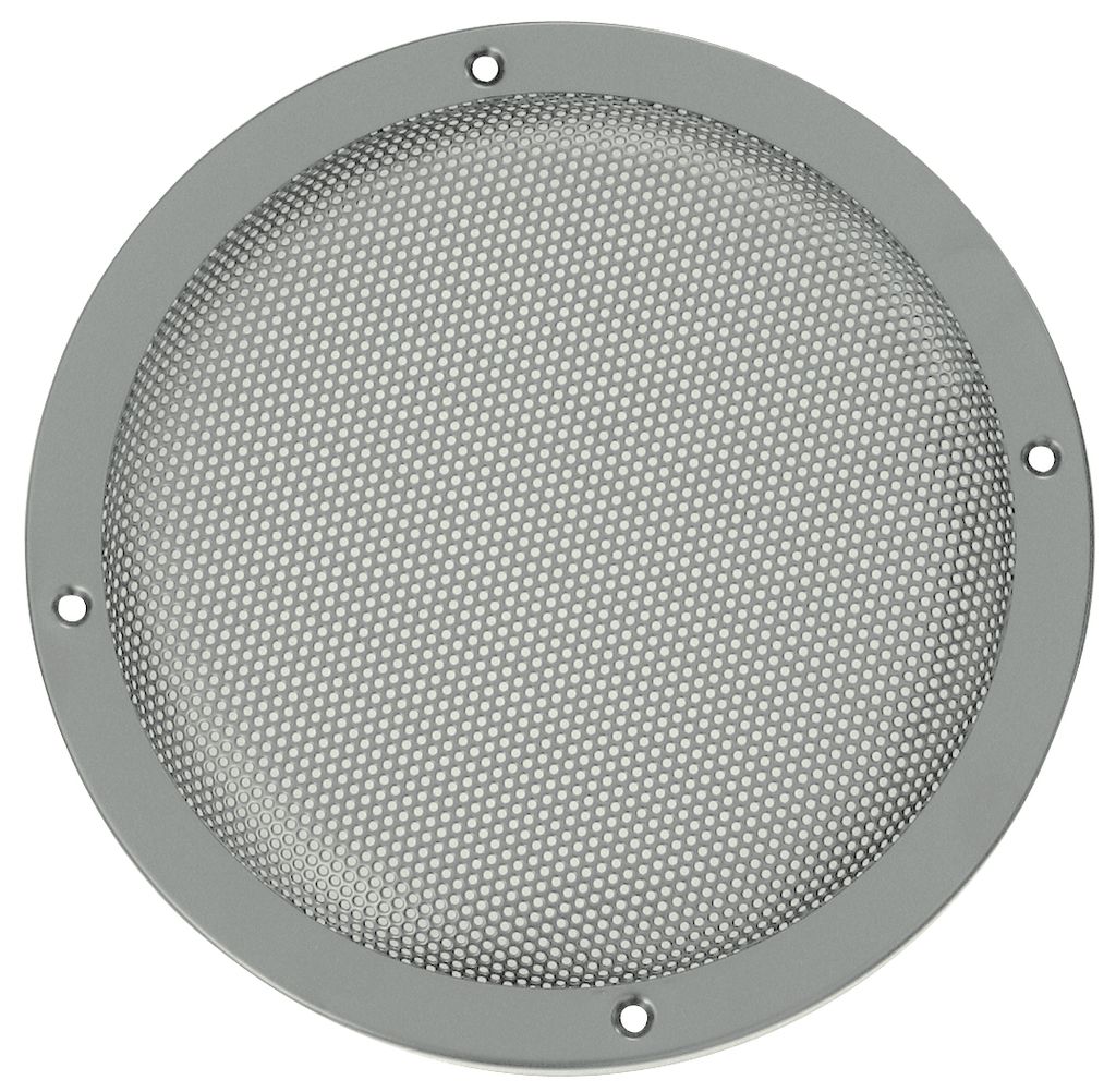 8 Stück - Lautsprecher Dekor Gitter 0772.10531, 200 mm, silber