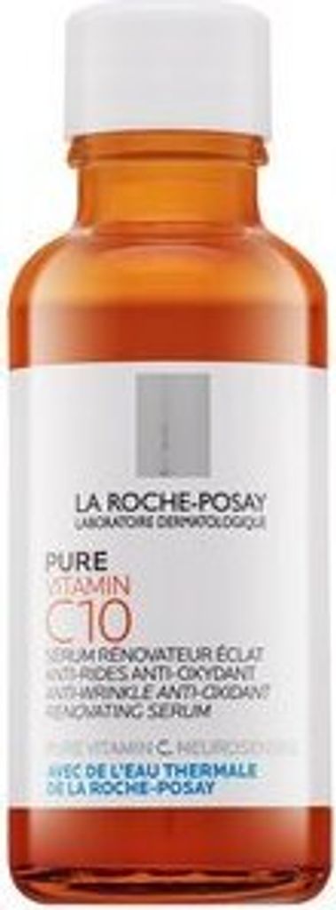 La Roche-Posay Pure Vitamin C10 Renovating Serum aufhellendes Serum mit Vitamin C gegen Hautalterung 30 ml