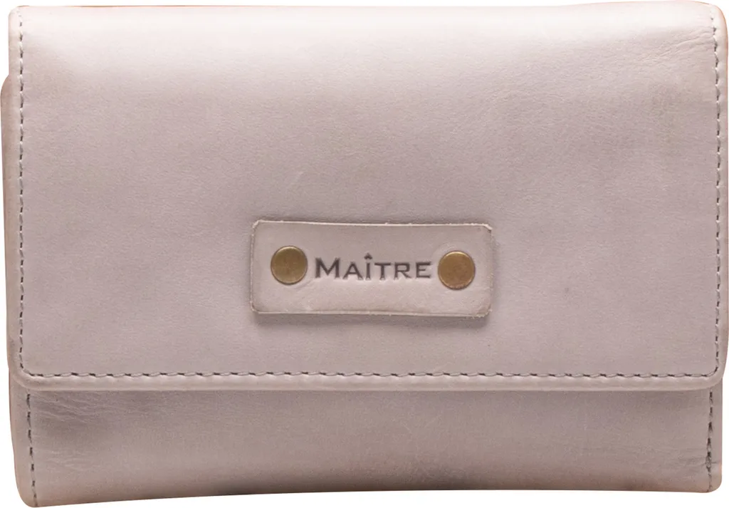Portafoglio Vintage Maître Venice Steinbach Doris Grigio Chiaro Pelle