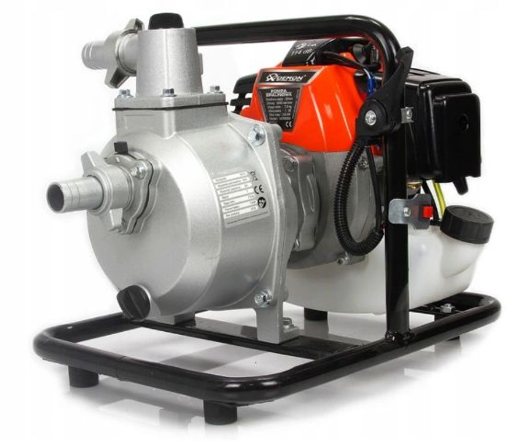 Benzin Wasserpumpe 1''  5,2 PS Gartenpumpe 2-Takt Produktbild 14