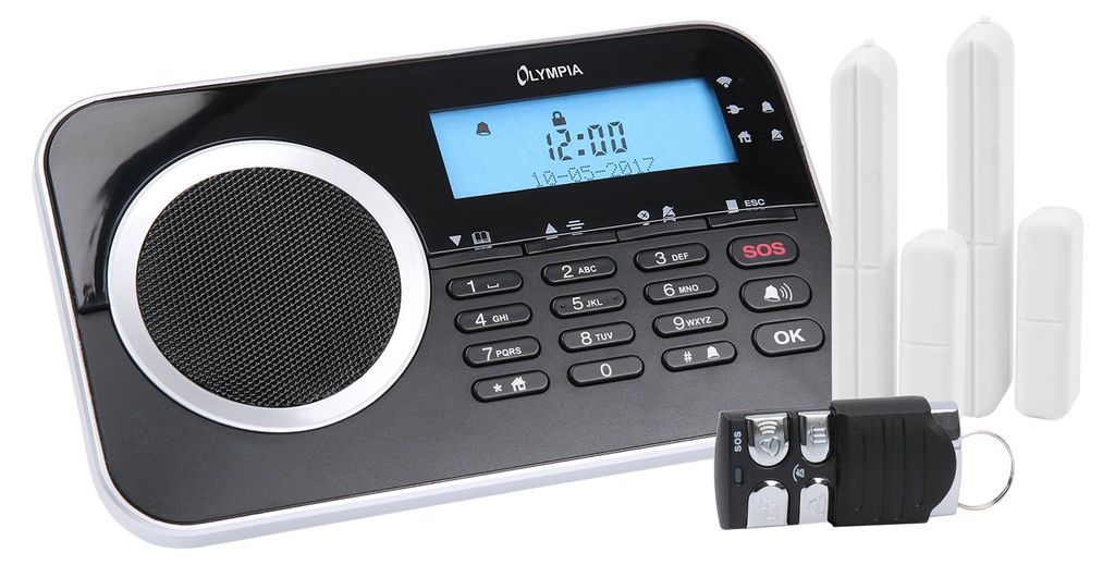 OLYMPIA Protect 9730 drahtlose GSM Alarmanlagen-Set, Produktbild 