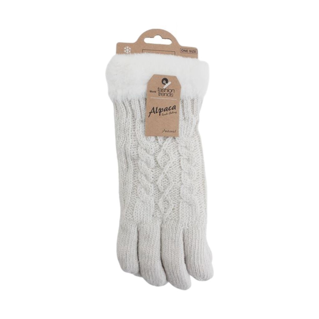 beige Handschuhe