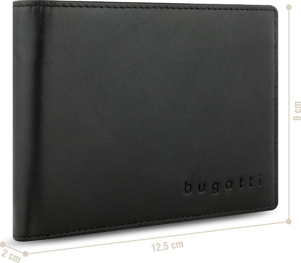 bugatti Super Slim' Scheintasche Querformat mit Klappe Produktbild 7