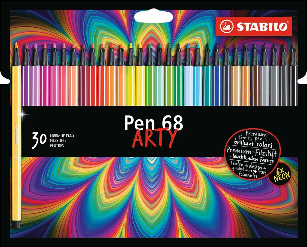 Pennarello Premium Penna 68 scatola di cartone Arty PU=30 Immagine del prodotto 