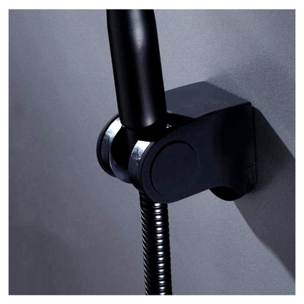 Sprühgerät-Set, Handbrause, Wasserhahn-Spray – Schwarze Toilettenspül-Sprühpistole zur Wandmontage