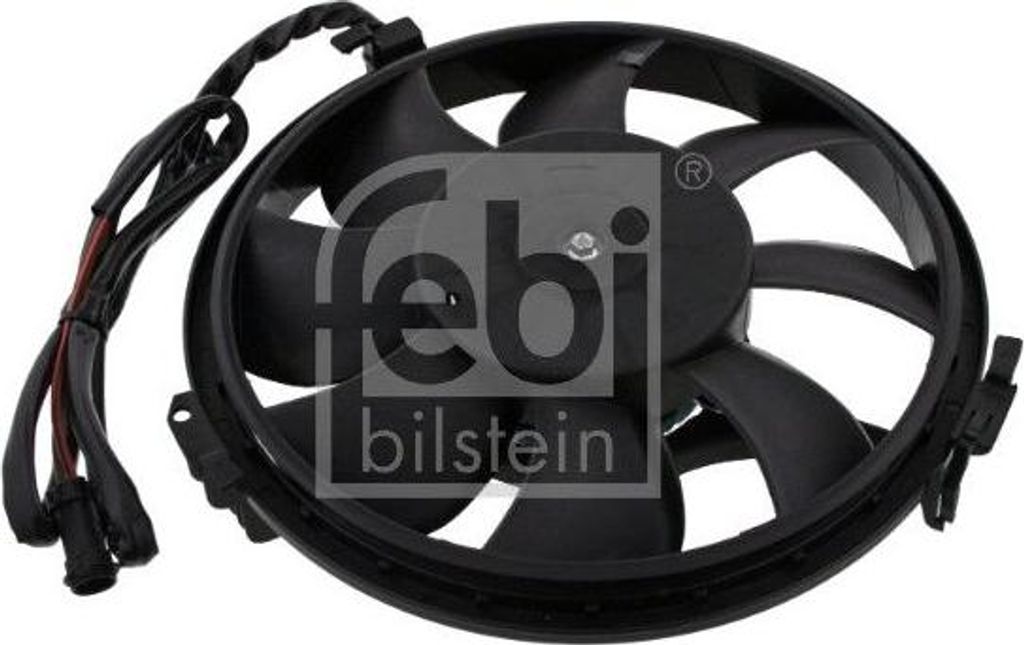 FEBI BILSTEIN 14746 Kühlerlüfter OE 4B0959455 kompatibel mit Omega, Xsara, E-Klasse, Xantia, Scudo, S-Klasse, Vaneo, Golf IV, Delta, Z3er E36, Ca...