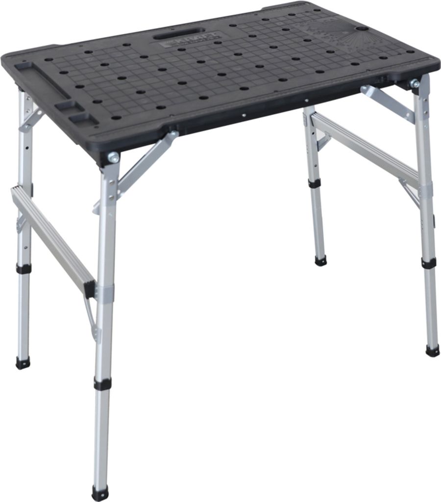 Kraft Werkzeuge 4in1 Werkbank, klappbar, Belastbarkeit 250 kg