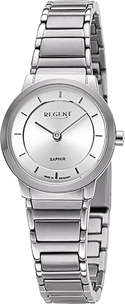 Montre Femme Regent Argentée GM-2130 Idéale pour le Travail et Soirée