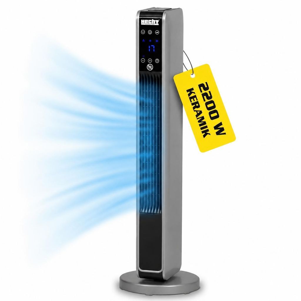 Ventilator 2in1 Keramik Heizlüfter Elektro HCEHT 3611 | Produktbild 