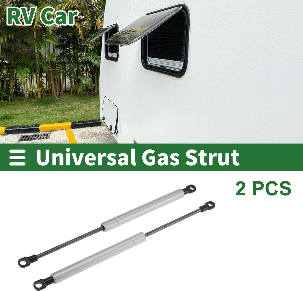 300mm/11.81" Gasdruckfedern 27lb/120N/12kg Gasfedern Silberton Kohlenstoffstahl 2 Stk RV Auto Werkzeugkastendeckel Aufbewahrungsbox Deckel Schrankt...