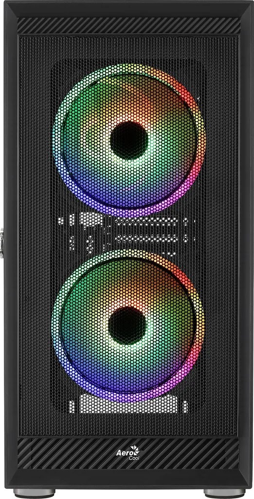 AeroCool Graphite V3 Case Gaming: 3 Ventole 14cm ARGB e Airflow Top - 5