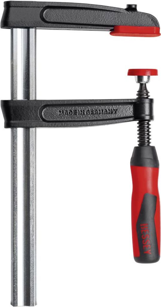 Bessey Tempergusszwinge 2-Komponentengriff mit Schutzkappen Produktbild 