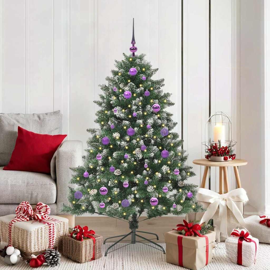 Hochwertigen Möbel Künstlicher Weihnachtsbaum mit 150 LEDs Grün 105 x 105 x 150 cm - 6549208