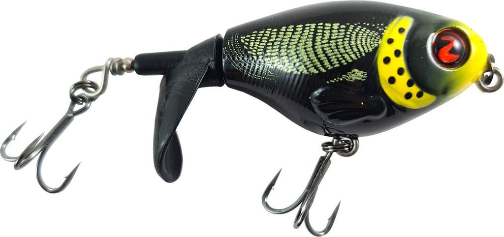 River2Sea Whopper Plopper 60 Wobbler 7g Yellow Head