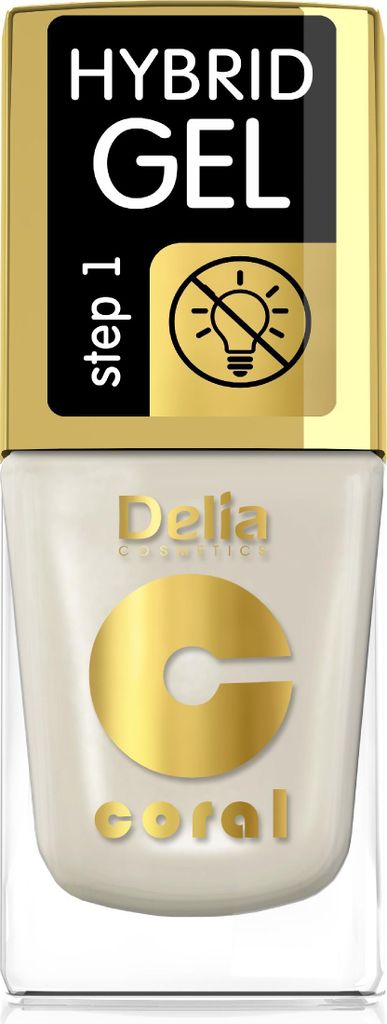 Delia Cosmetics Coral Hybrid Gel Nagellack Nr. 65 11ml