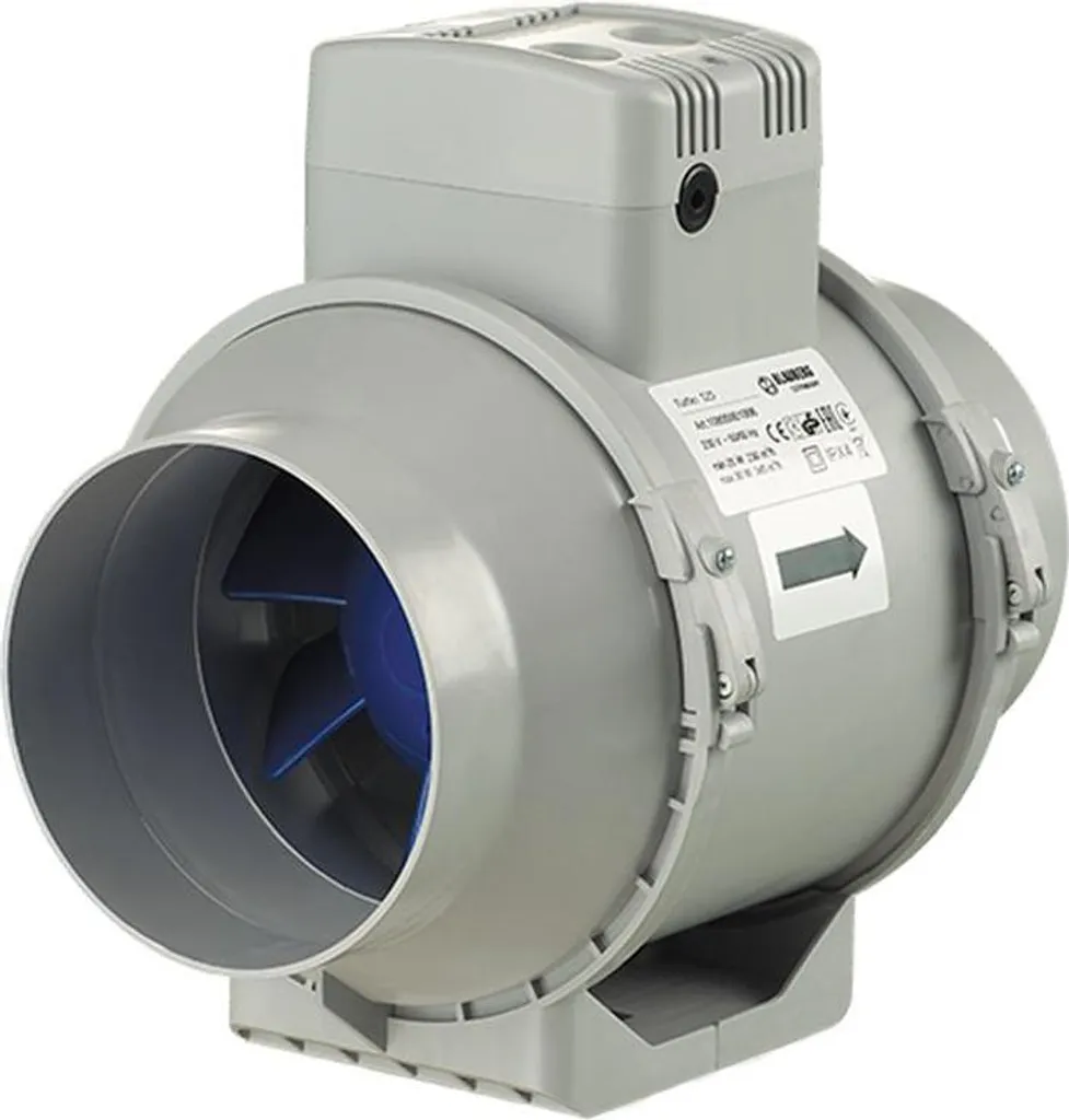 Ventilateur BL Turbo EC 125 8046681 contre l'humidité et l'air vicié