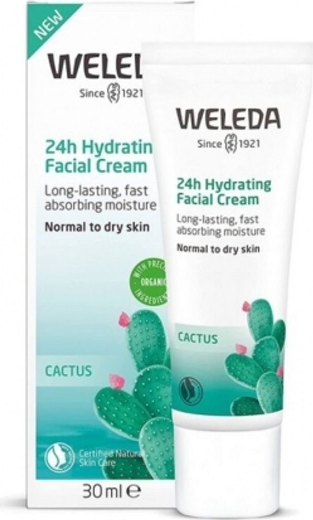 Feuchtigkeitscreme Cactus Opuntia 24h Weleda (30 ml) Produktbild 