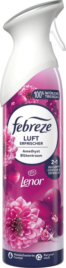 Febreze Lufterfrischer Lenor Amethyst Blütentraum 185ml - Raumduft (1er Pack)