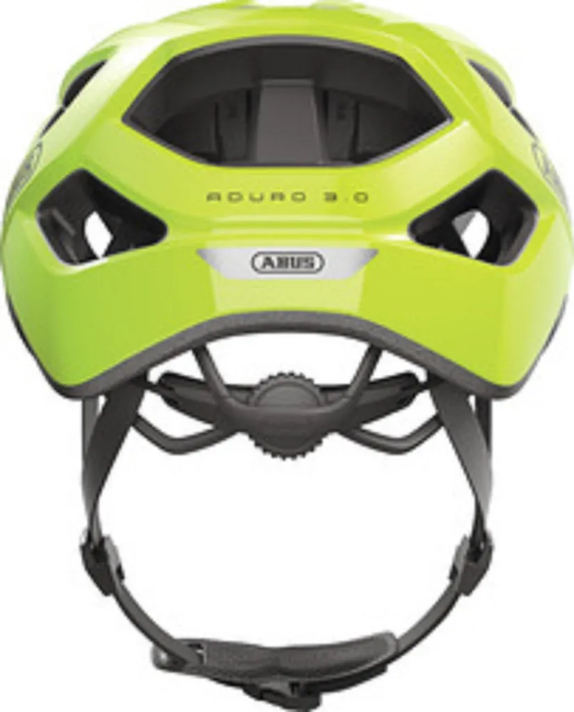 Casque Abus Aduro 3.0 Jaune Réfléchissant Taille L - Confort et Aération