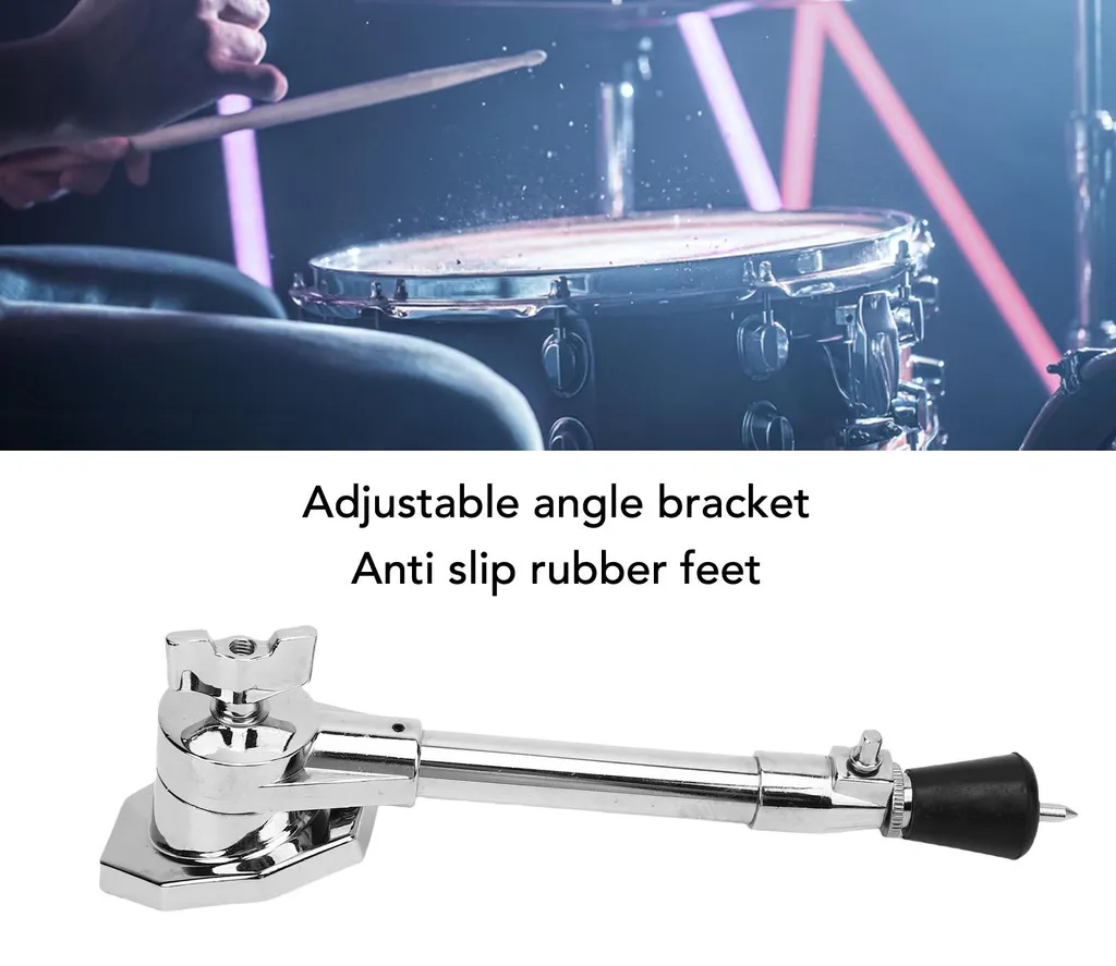 Support de Tambour pour Concert et Studio avec Angle Modulable Stable - 15