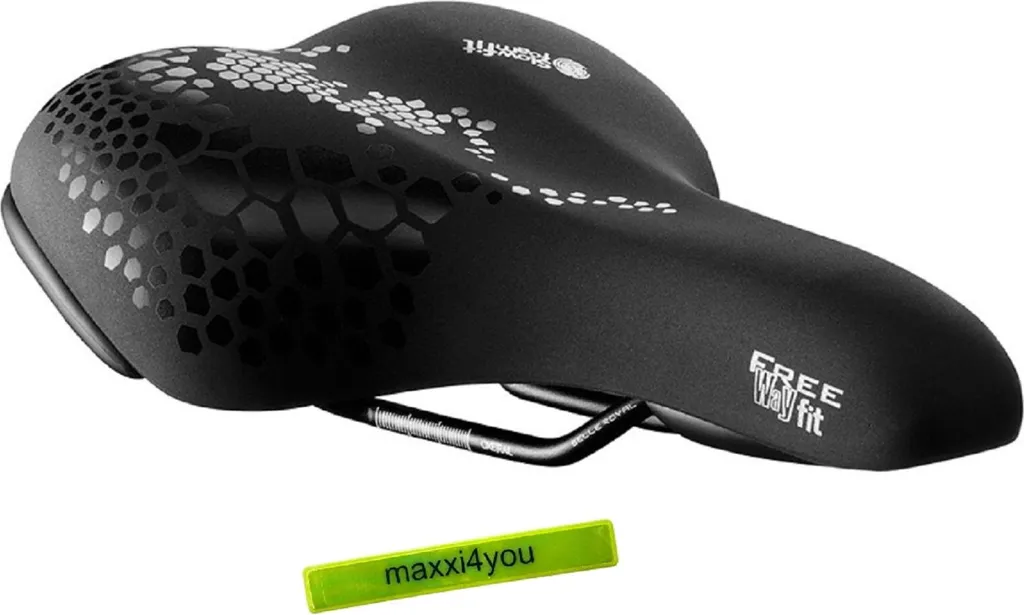 Selle de Vélo Ville et VTC Selle Royal Freeway Fit Moderate Noire Confort