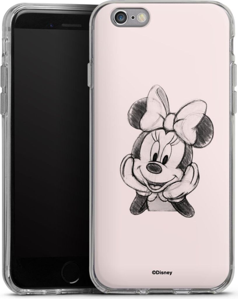 DeinDesign Handyhülle für Apple iPhone 6 Silikon Hülle Case Smartphone Schutzhülle Disney Minnie Mouse Offizielles Lizenzprodukt