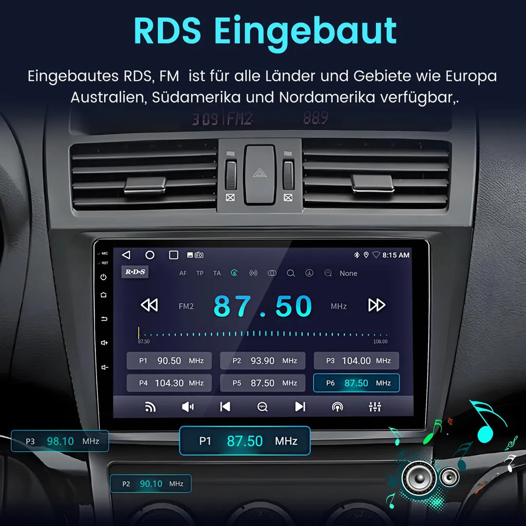Sistema Infotainment Mazda 6 Android 15 Hexinex 9" 2GB 64GB - 11
