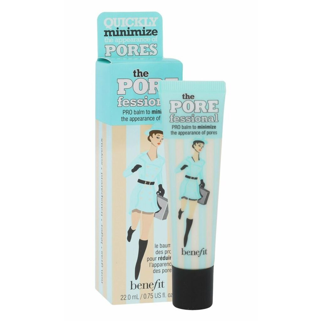 A product box and tube of Benefit The Porefessional Pore Primer.