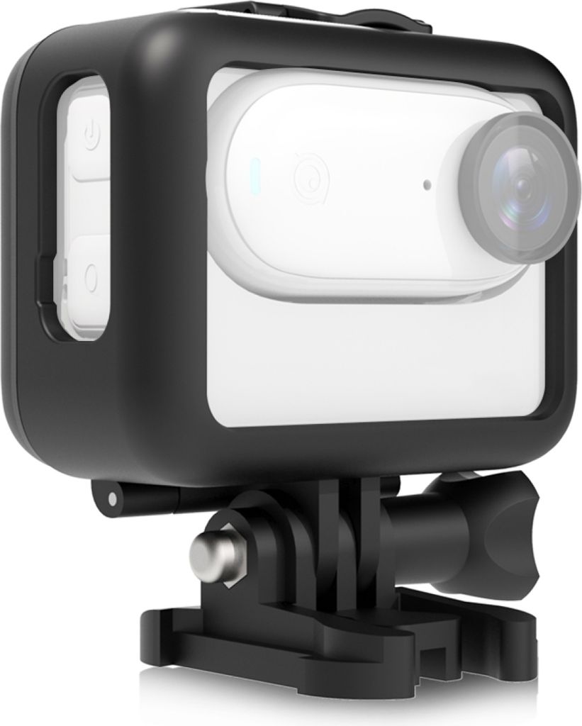 PULUZ PU866B Sportkamera-Schutzrahmen, Schutzhuelle, Gehaeuse, stossfest, Ersatz fuer Insta360 GO 3 Mini, Schutzzubehoer, ABS-Kameraschalenschutz m...