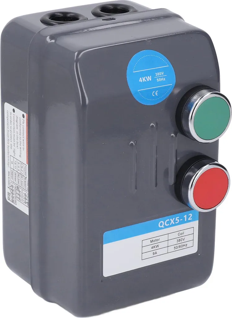 Commande pour compresseur triphasé 380V et pompe hydraulique 4kW