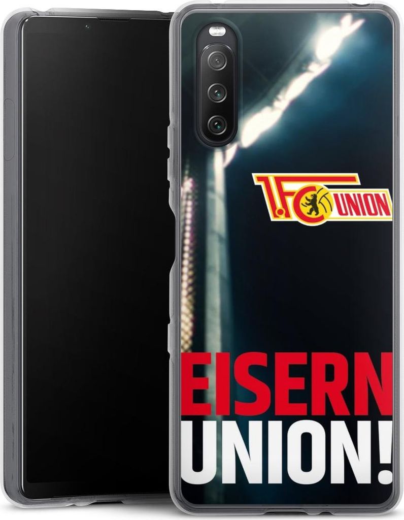 DeinDesign Handyhülle für Sony Xperia 10 III Silikon Hülle Case Smartphone Schutzhülle 1. FC Union Berlin Fanartikel Fußball
