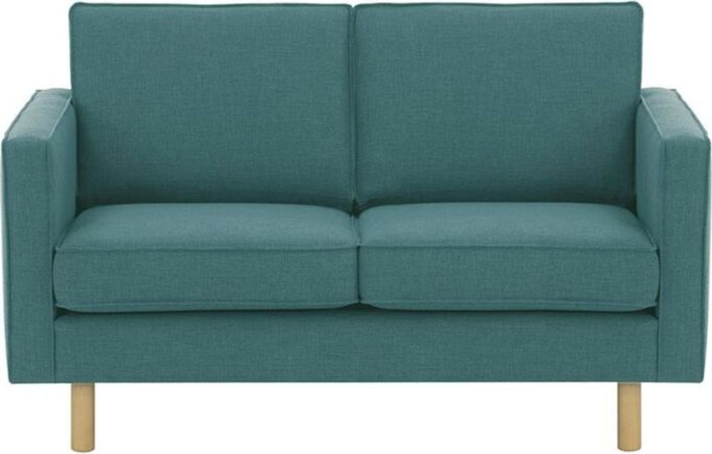 SLF24 - Zweisitzer-Sofa Coco - dunkeltürkis - Bergamo 86