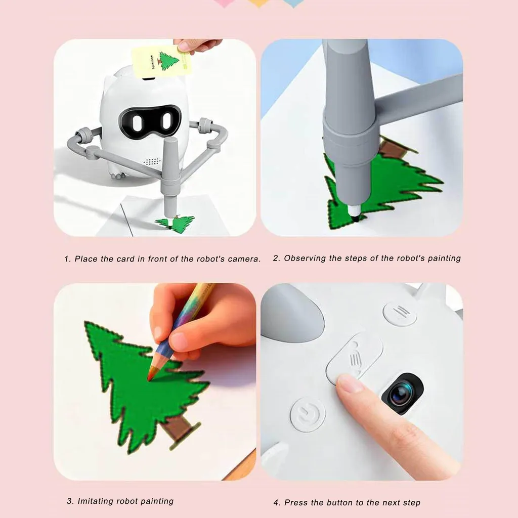 Apprendre à dessiner facilement : robot interactif pour petit artiste - 19