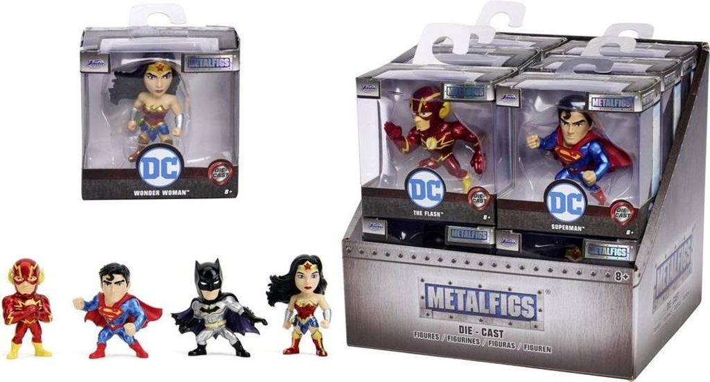 Jada DC figurine métal 6.5cm mix Image du produit 