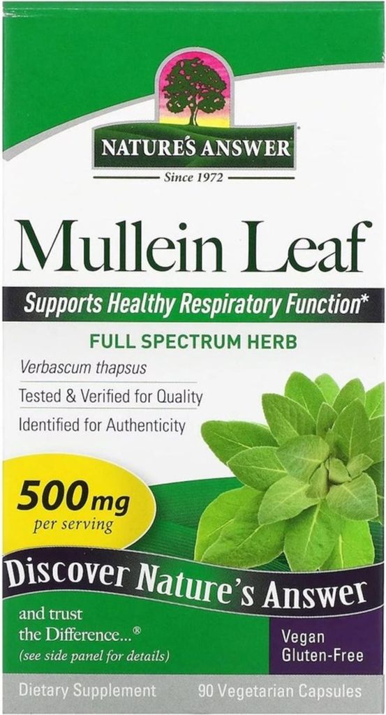 Nature's Answer Mullein Leaf (90 Kapseln) 083000162985
