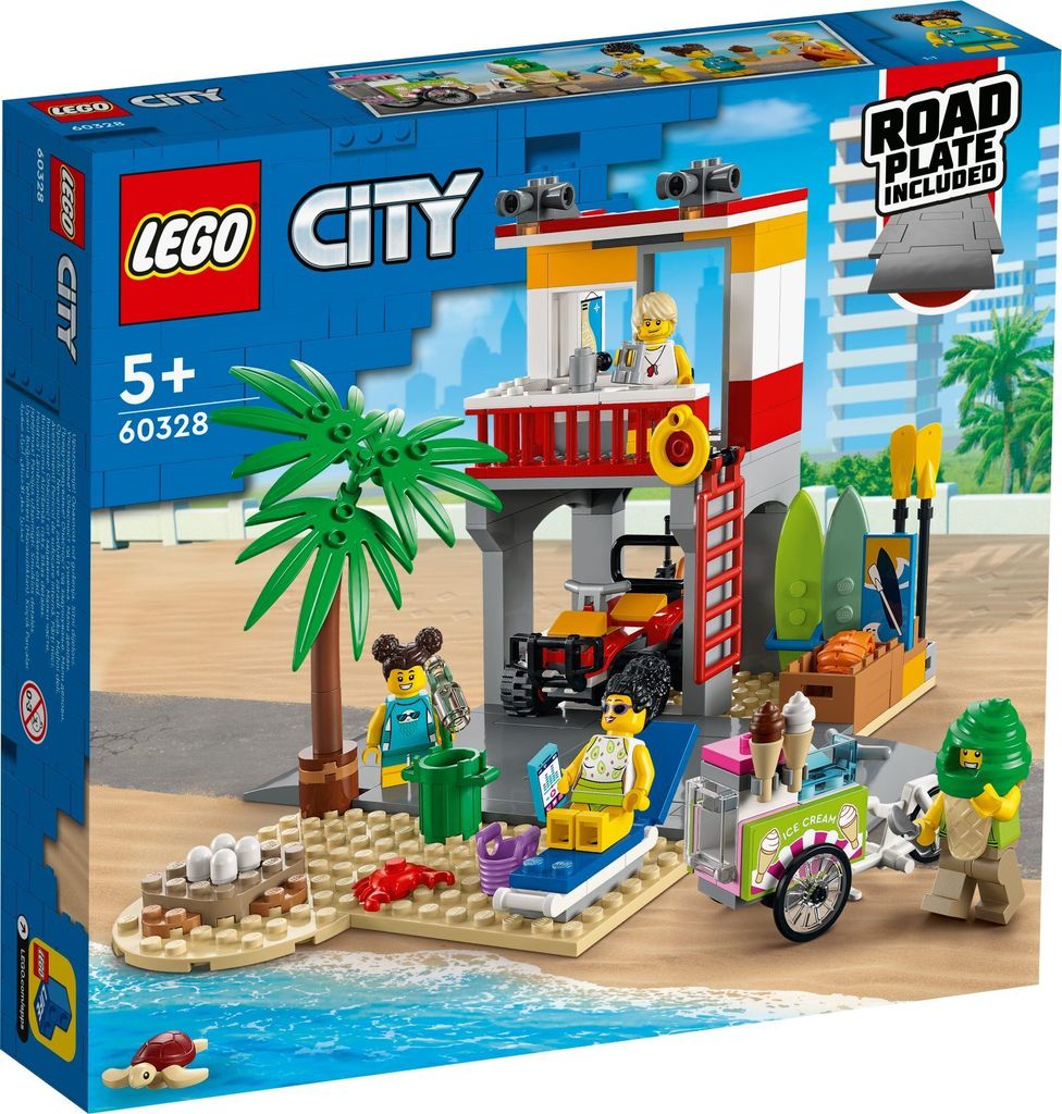 LEGO 60328 City Station de sauvetage, avec véhicule Image du produit 