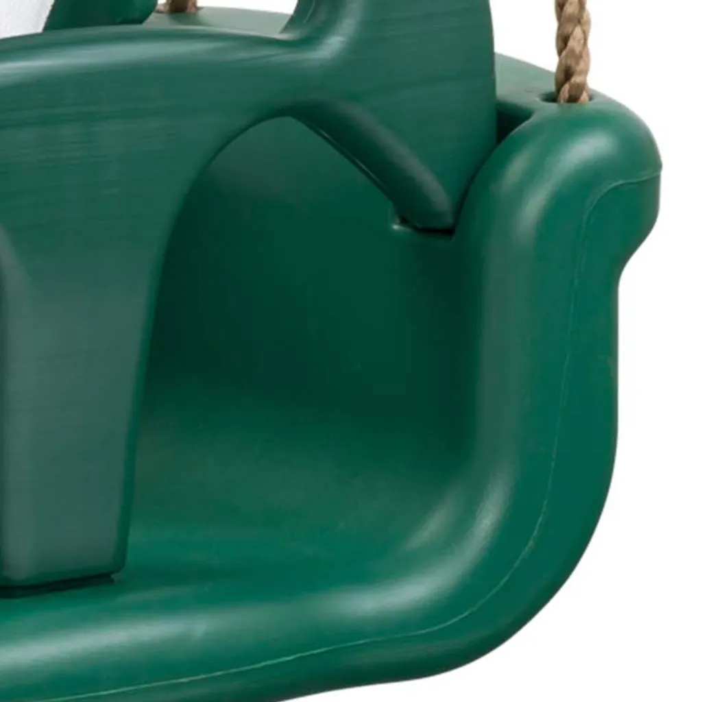 altalena per bambini 3 in 1 con imbracatura - regolabile in altezza, per interni/esterni, da 3 anni, fino a 50 kg - 11