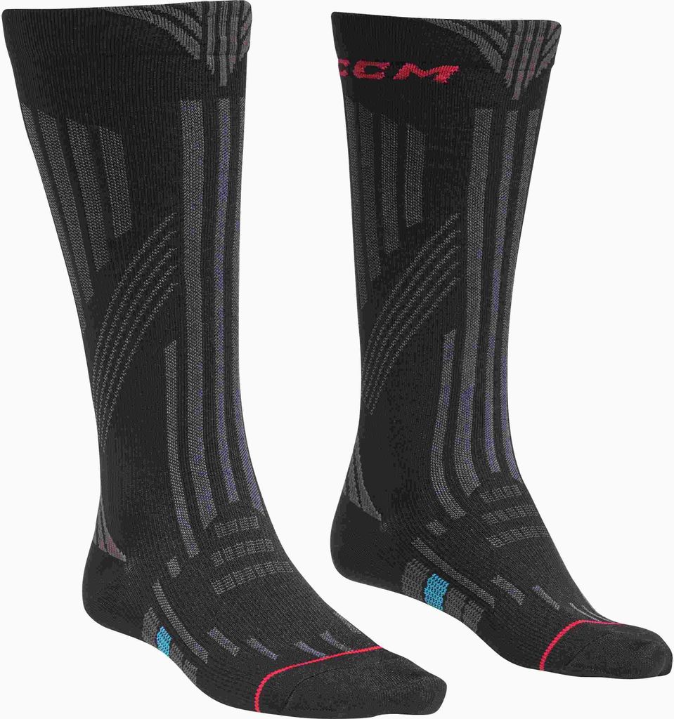 CCM TECH COMP KNEE SOCK Skate Socks S25, Größe:S