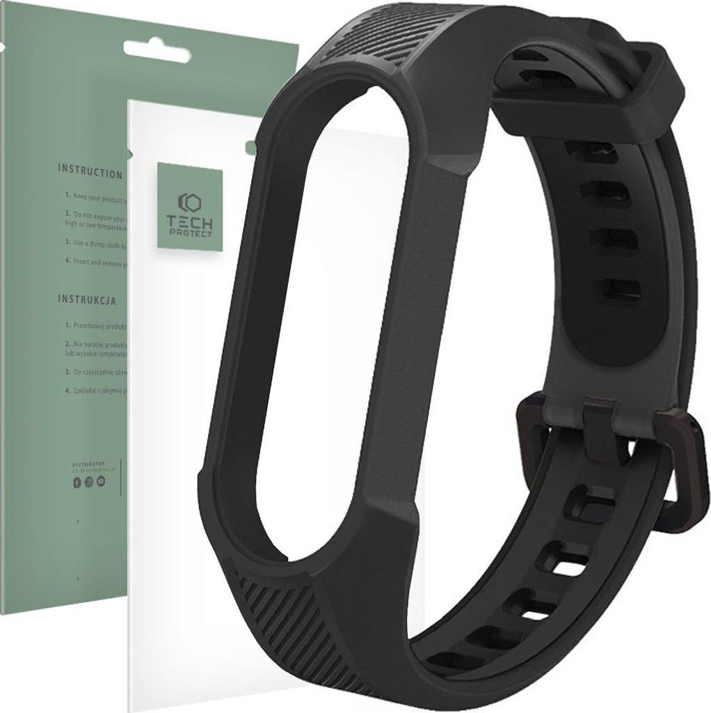 Tech-Protect watch strap Armour Xiaomi Mi Band 7, black Obrázek produktu 