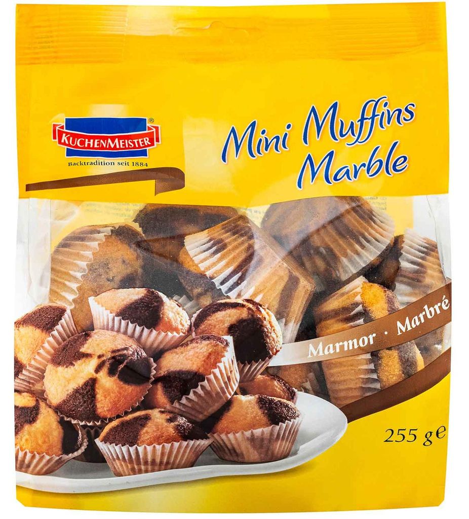 KuchenMeister Mini Muffins Marble 255g Produktbild 