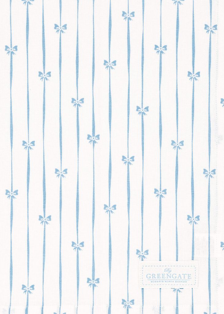 Greengate Dolobella Geschirrtuch pale blue 70x50cm