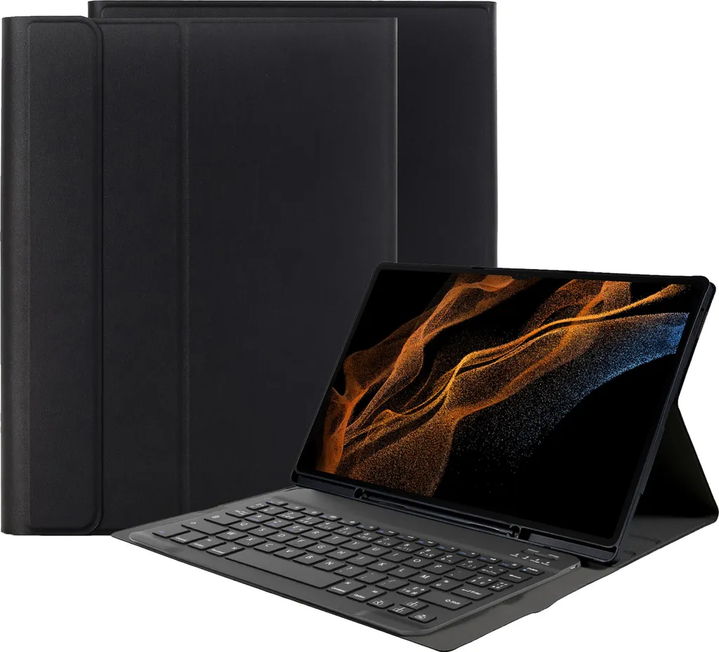 Housse Tablette Samsung Tab S8 Ultra pour Bureautique avec Clavier Cazy