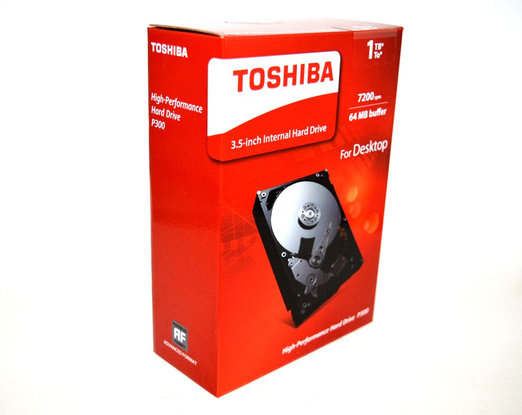 Toshiba P300 1 TB Interne Festplatte (8,9 cm (3,5 Zoll), SATA) HDWD110EZSTA